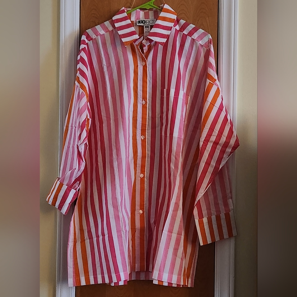 Beach Riot Cover-up Alexa Top  OS/PLUS